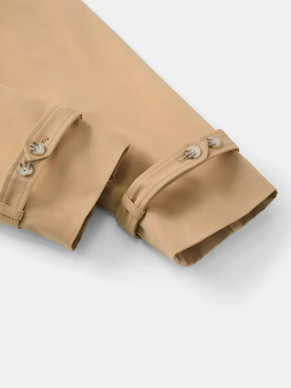 Áo Măng-tô TRENCH CASUAL - Màu nâu 020 - S