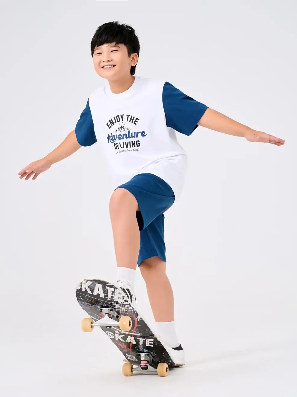 Bộ Đồ Trẻ Em Adventure - Xanh dương - 10