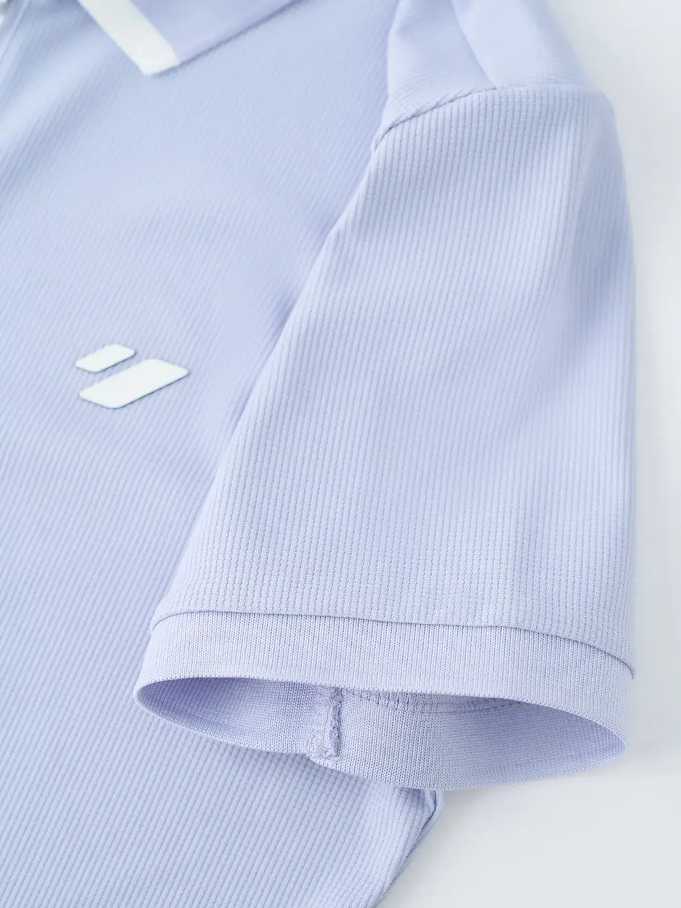 Áo Polo Nữ Slim Có Khóa Kéo - Màu tím 002 - 2XL