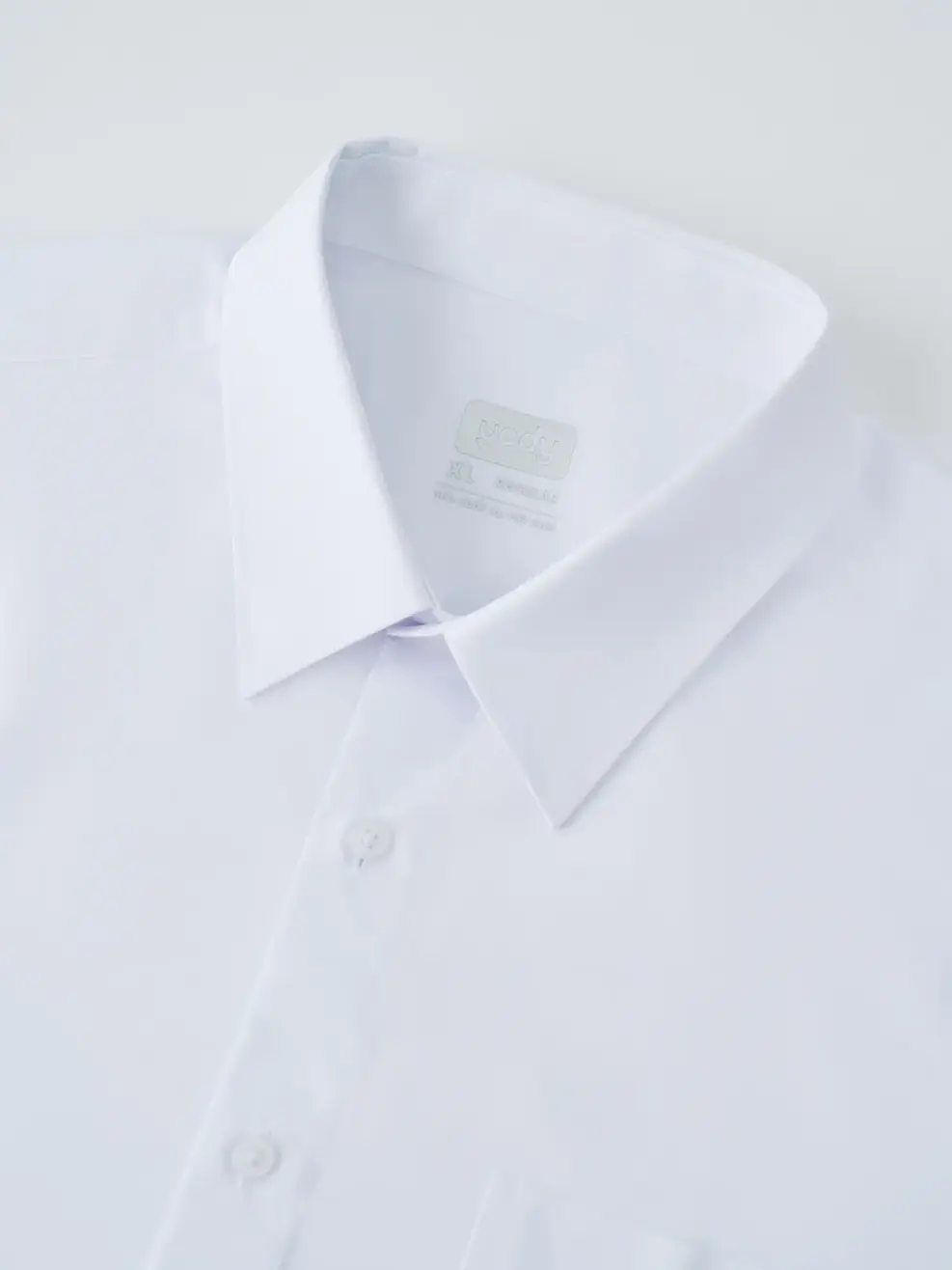 Áo Sơ-mi Ngắn Tay nam vạt ngang phom Regular - TRẮNG 023 - M
