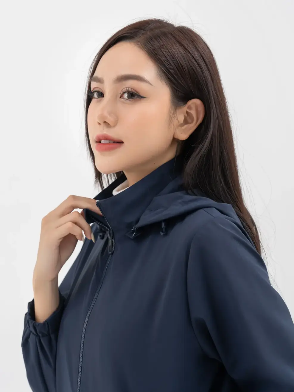 Áo Khoác Nữ Gia Đình 3c Pro - Tím than - S