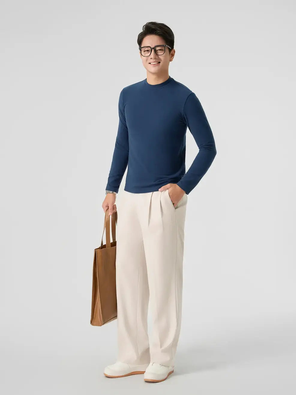 Áo Body Giữ Nhiệt Nam Cổ 3cm - Tím Than 006 - M