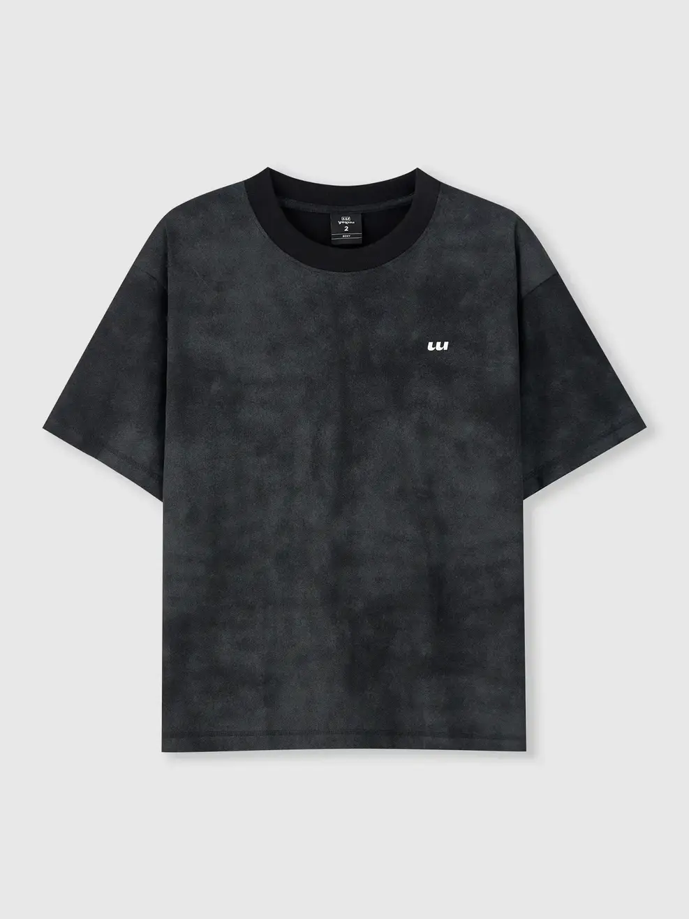 Áo Phông Wash Yoguu - Hoạ Tiết Đen 007 - 0