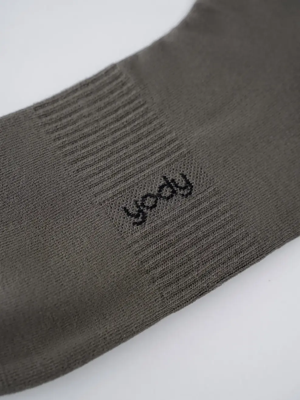 Tất Nam Modal Cổ Lửng Dệt Gân Bàn Combo2 - Nâu 090 - F