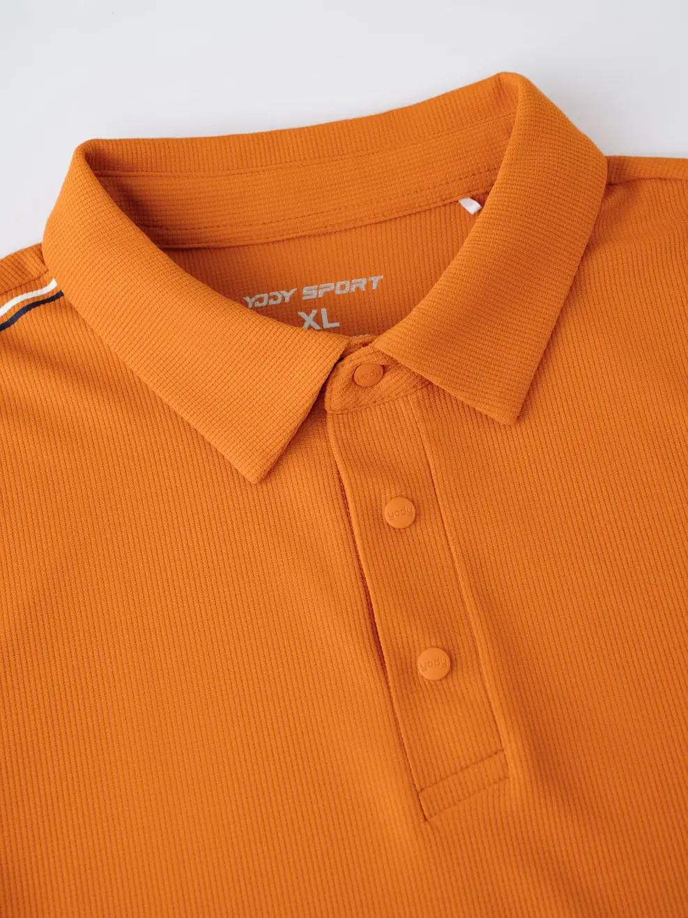 Áo Polo Thể Thao Waffle In Vai - Cam 050 - XL