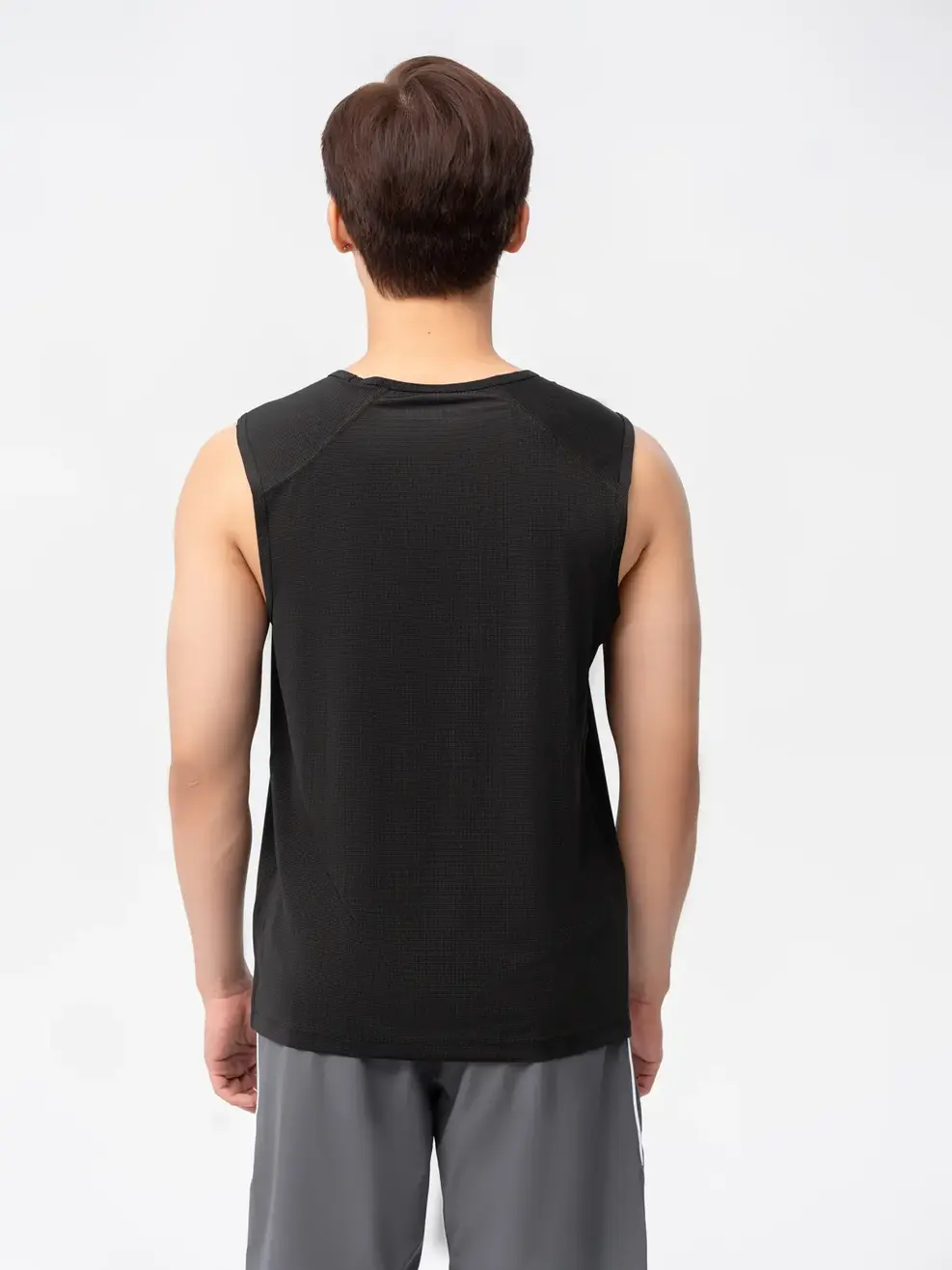 T-shirt Thể Thao Nam In Chữ Cross - Đen - M