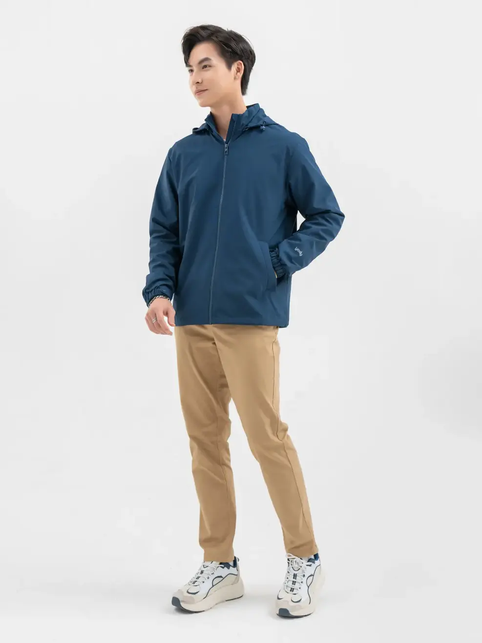 Áo Khoác Nam Gia Đình 3c Pro - Xanh than - M