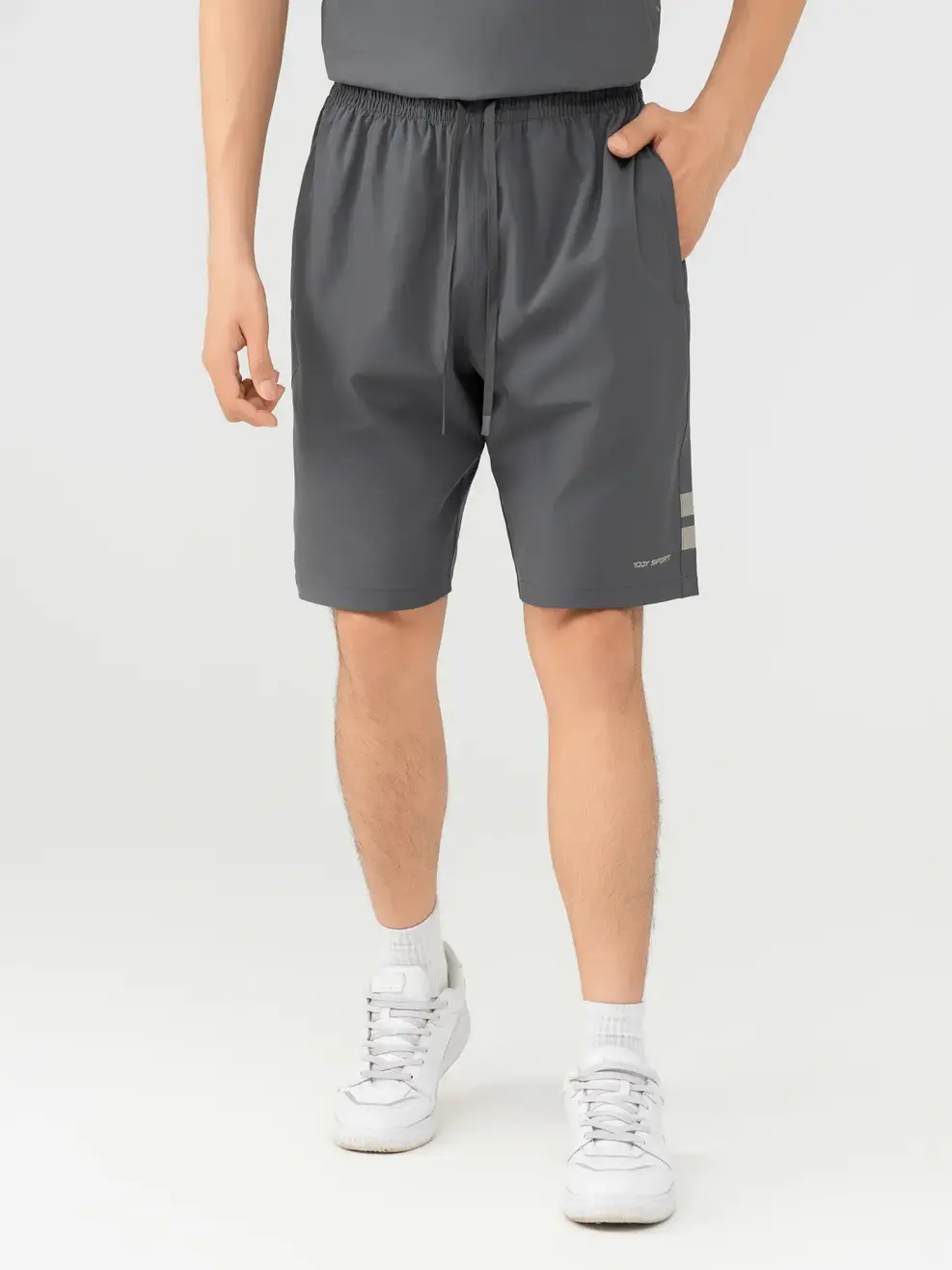 Quần Sooc Nam Yody Sport - Ghi - 29