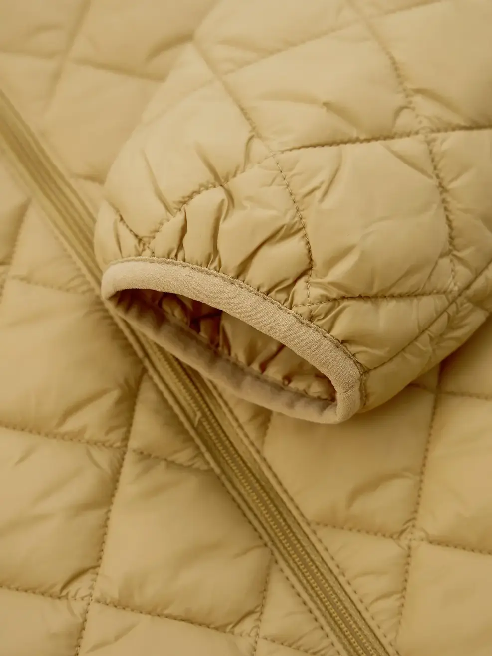 Áo Phao Kid Trần Trám Siêu Ấm - Vàng cát - 8-9