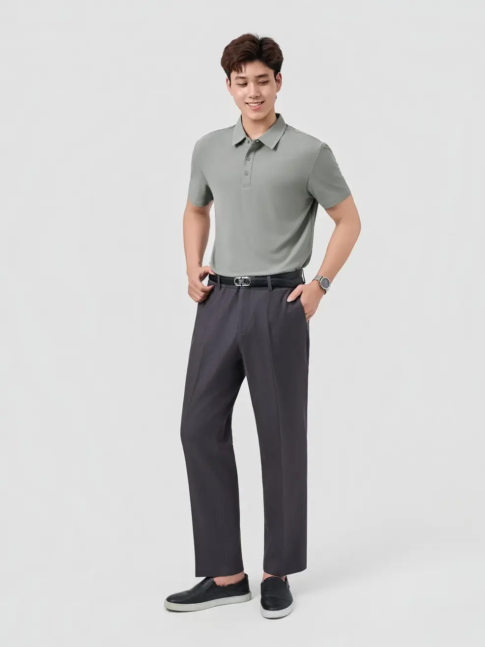 Áo Polo Thể Thao Siêu Nhẹ Thoáng Khí - Chì 008 - M