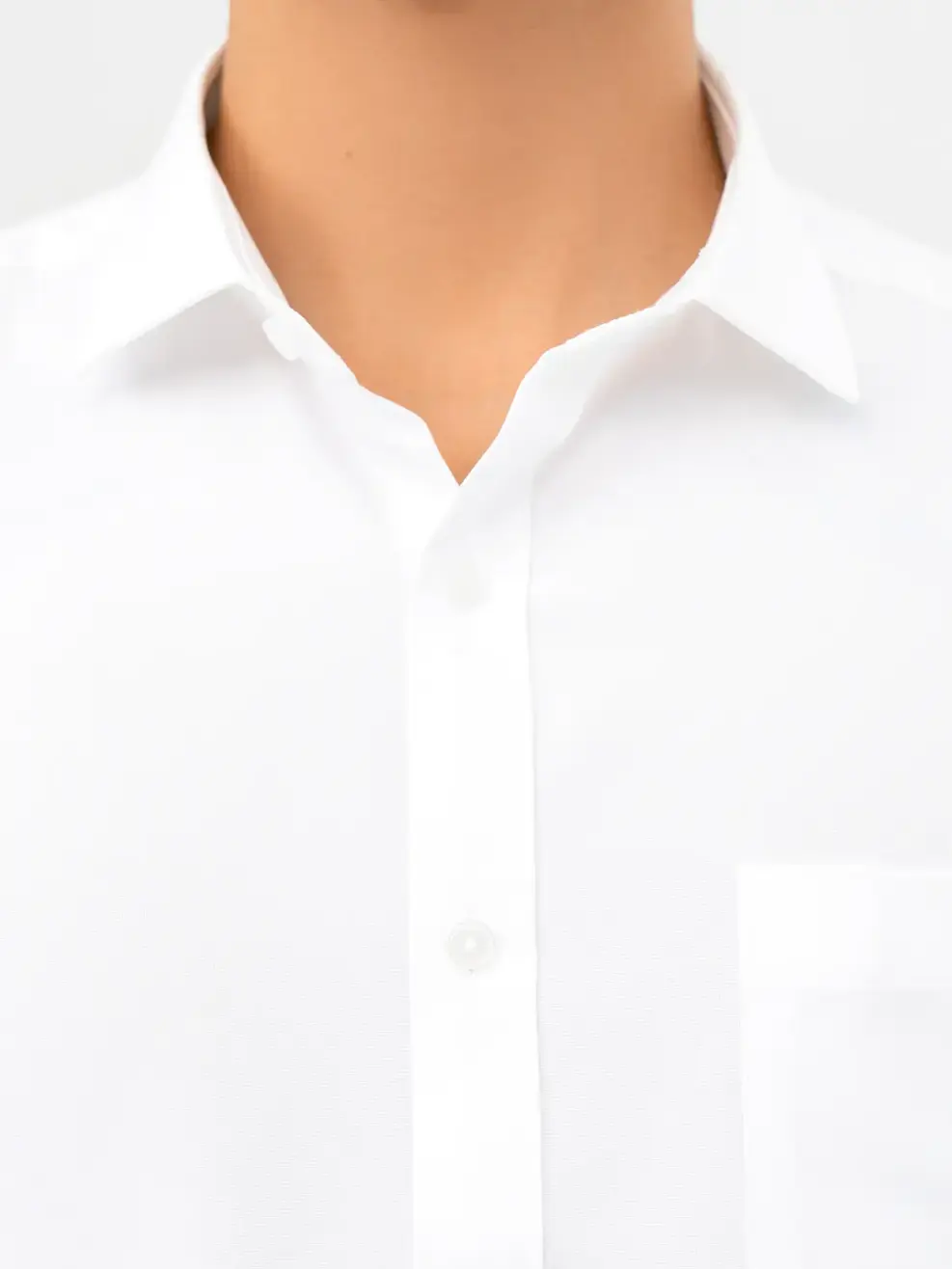 Áo Sơ Mi Dài Tay Cafe (SMM6017) - White 004 - M