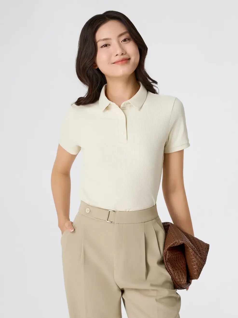 Áo Polo Thể Thao Waffle In Vai - BE 103 - XS