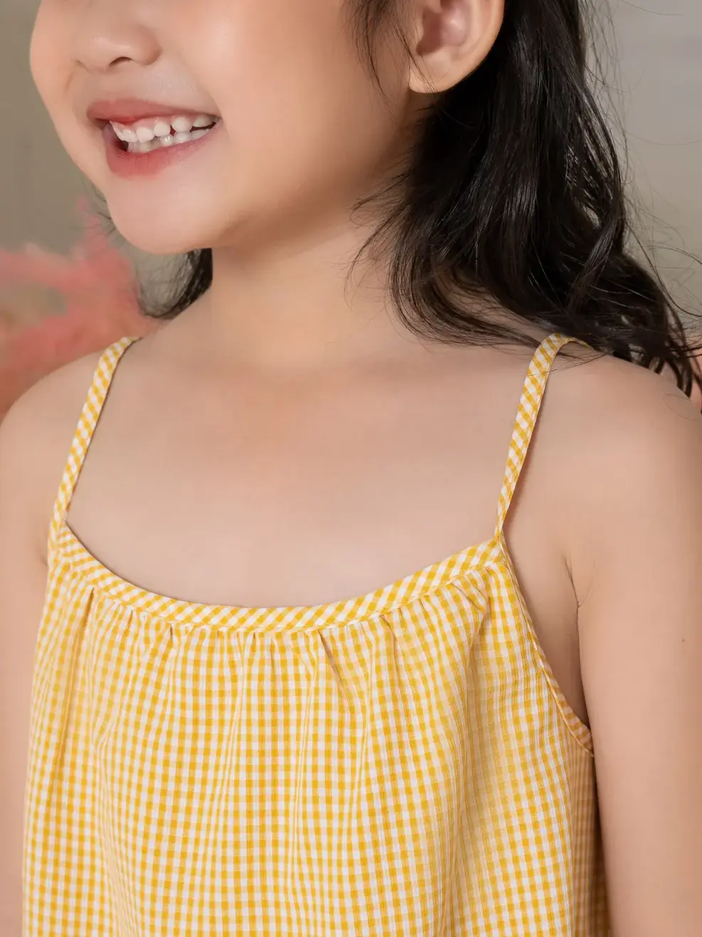 BỘ KID NỮ 2 DÂY - Kẻ vàng - 2