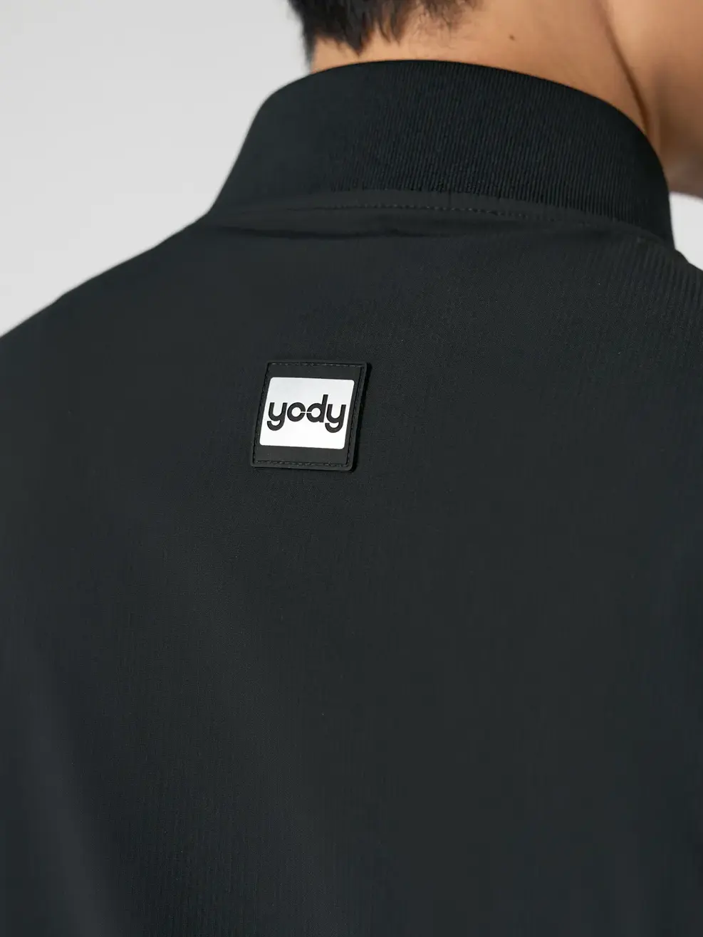 Áo Khoác Nam Bomber Phối Lót - Đen - M