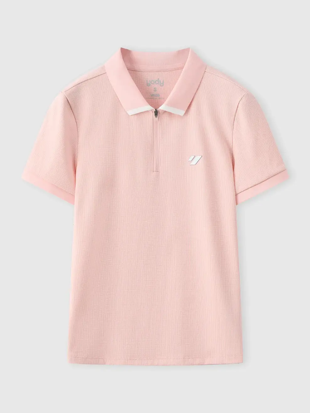 Áo Polo Nữ Slim Có Khóa Kéo - Hồng 008 - XS