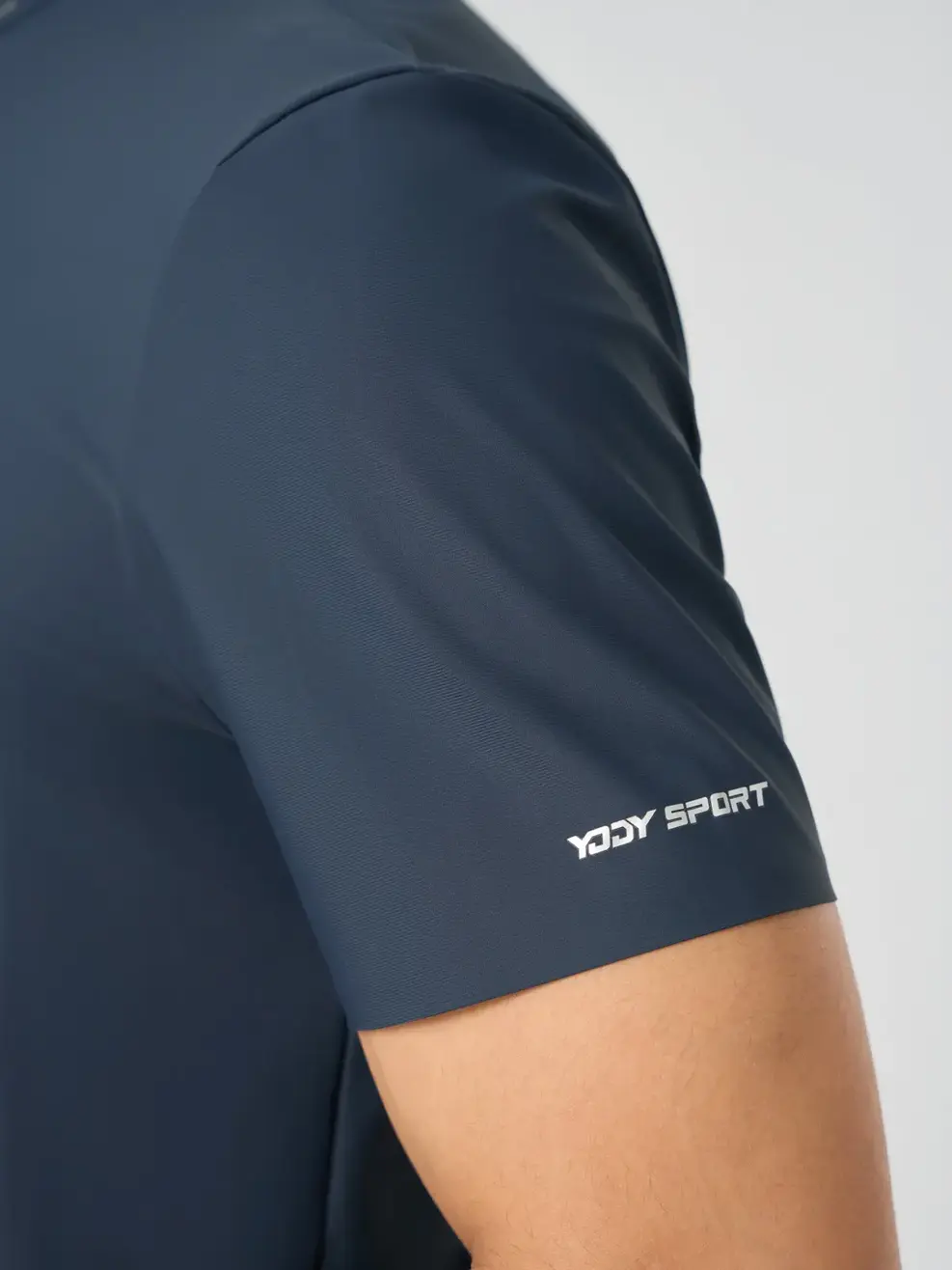 Áo Polo Nam Thể Thao Ép Seam Gấu Áo - Navy 014 - M