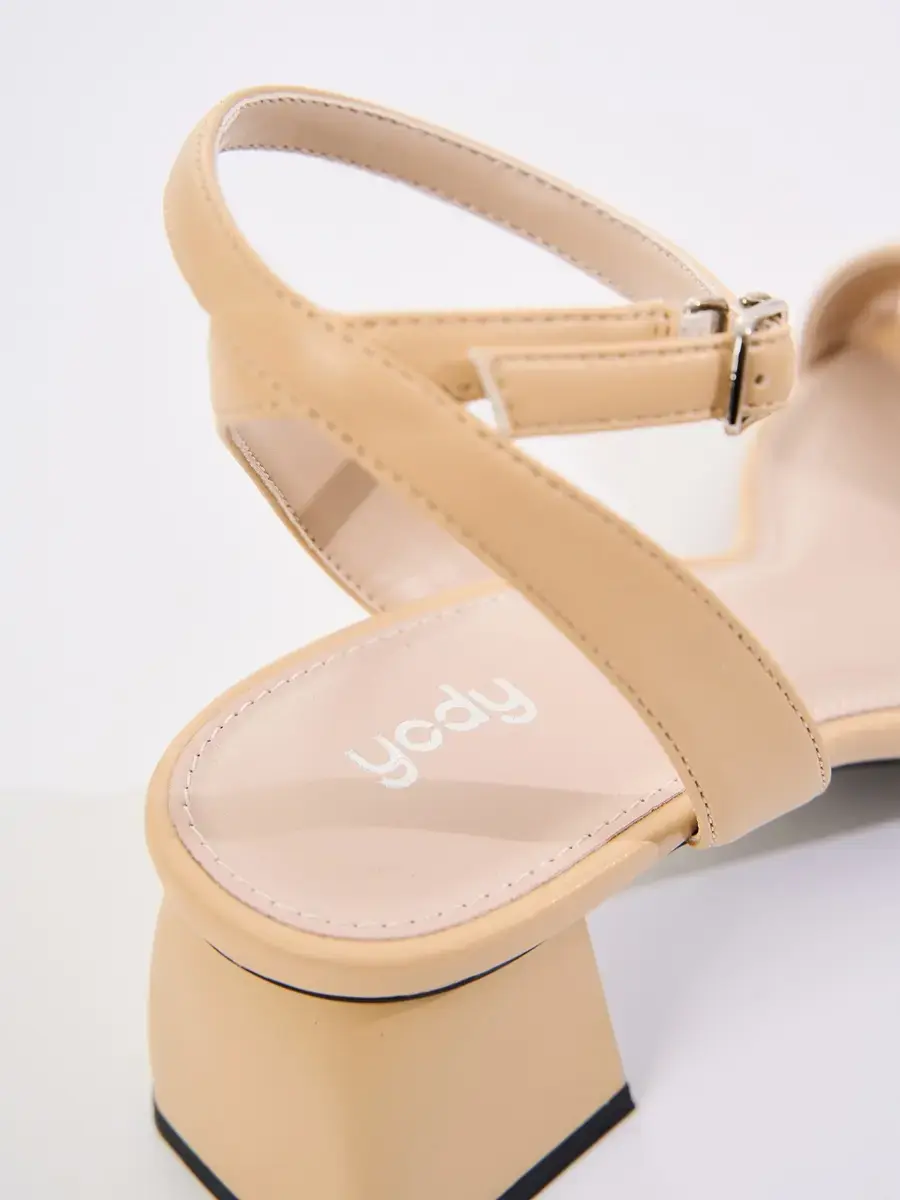 Giầy nữ sandal êm chân nữ tính - Be - 35