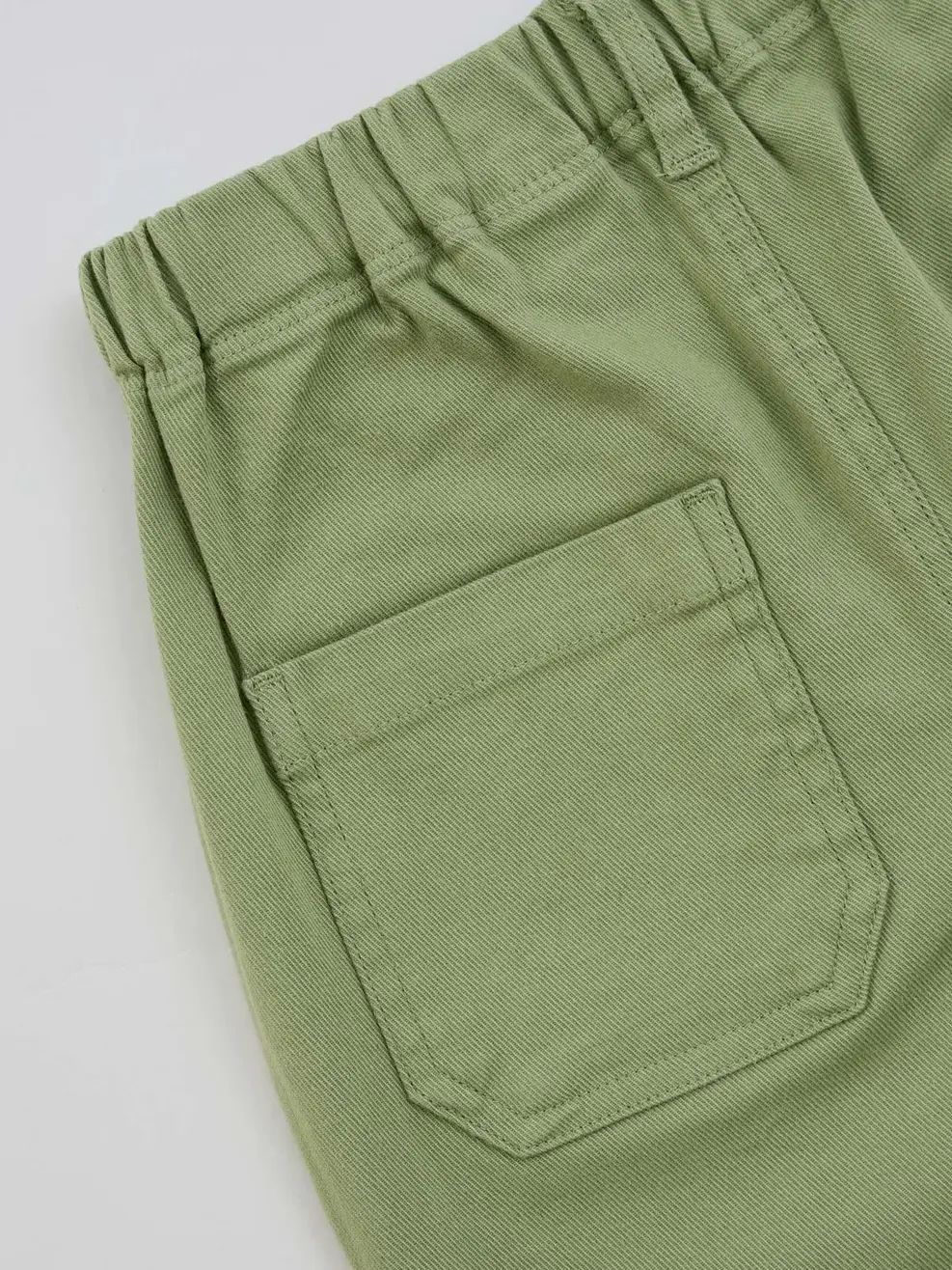 Quần Kaki Kid Baggy - Xanh - 4-5