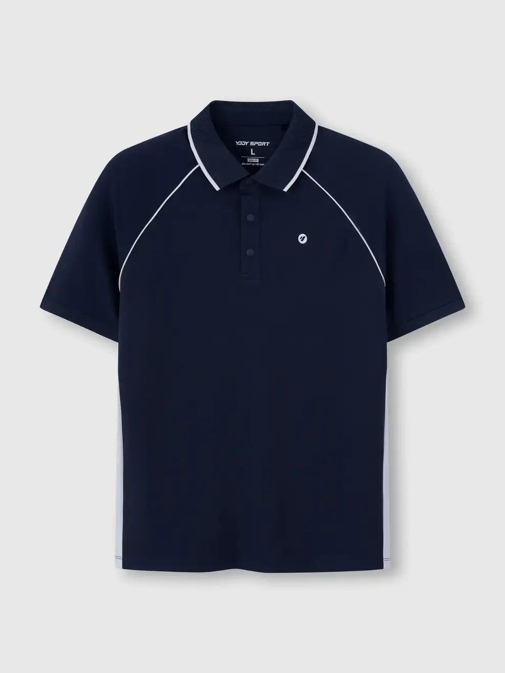 Áo Polo Thể Thao Phối Màu - Navy 001 - M