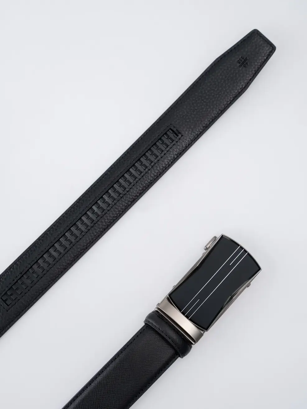 Thắt Lưng Nam Khóa Tự Động Mặt Kim Loại TL 03 - ĐEN 002 - 115