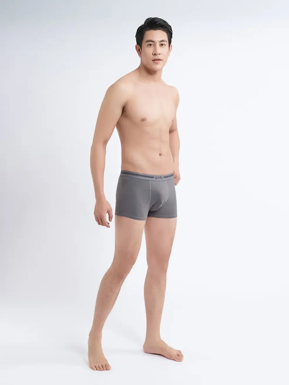Sịp nam Yody boxer - Xám nhạt - XL