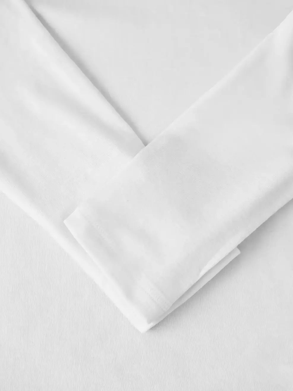 Áo Body Giữ Nhiệt Cổ Tròn Cơ Bản - Trắng 001 - 164