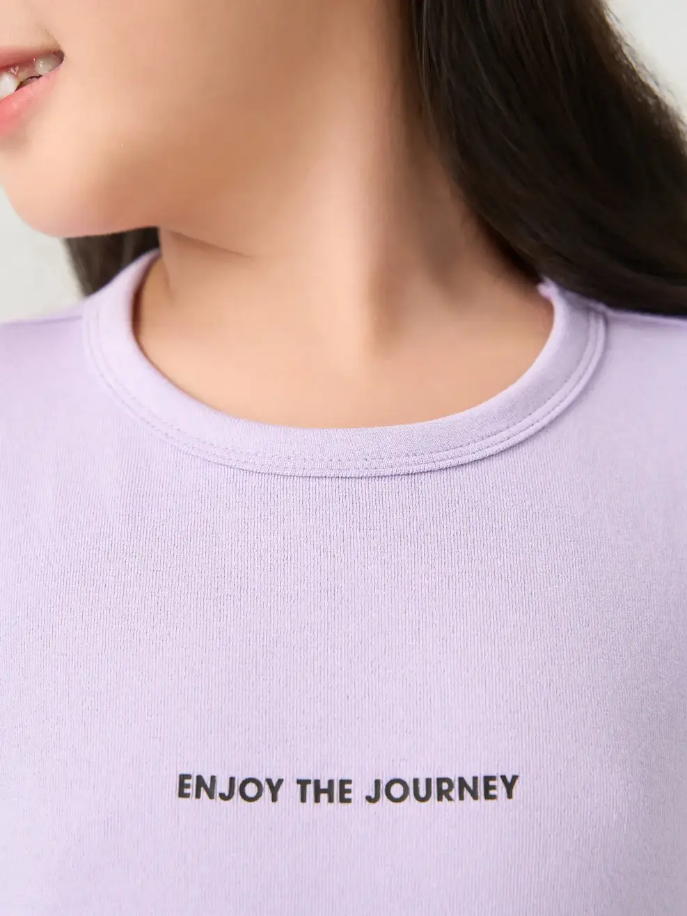 Áo Body Giữ Nhiệt Cổ Tròn In Hình - TÍM 021 - 104