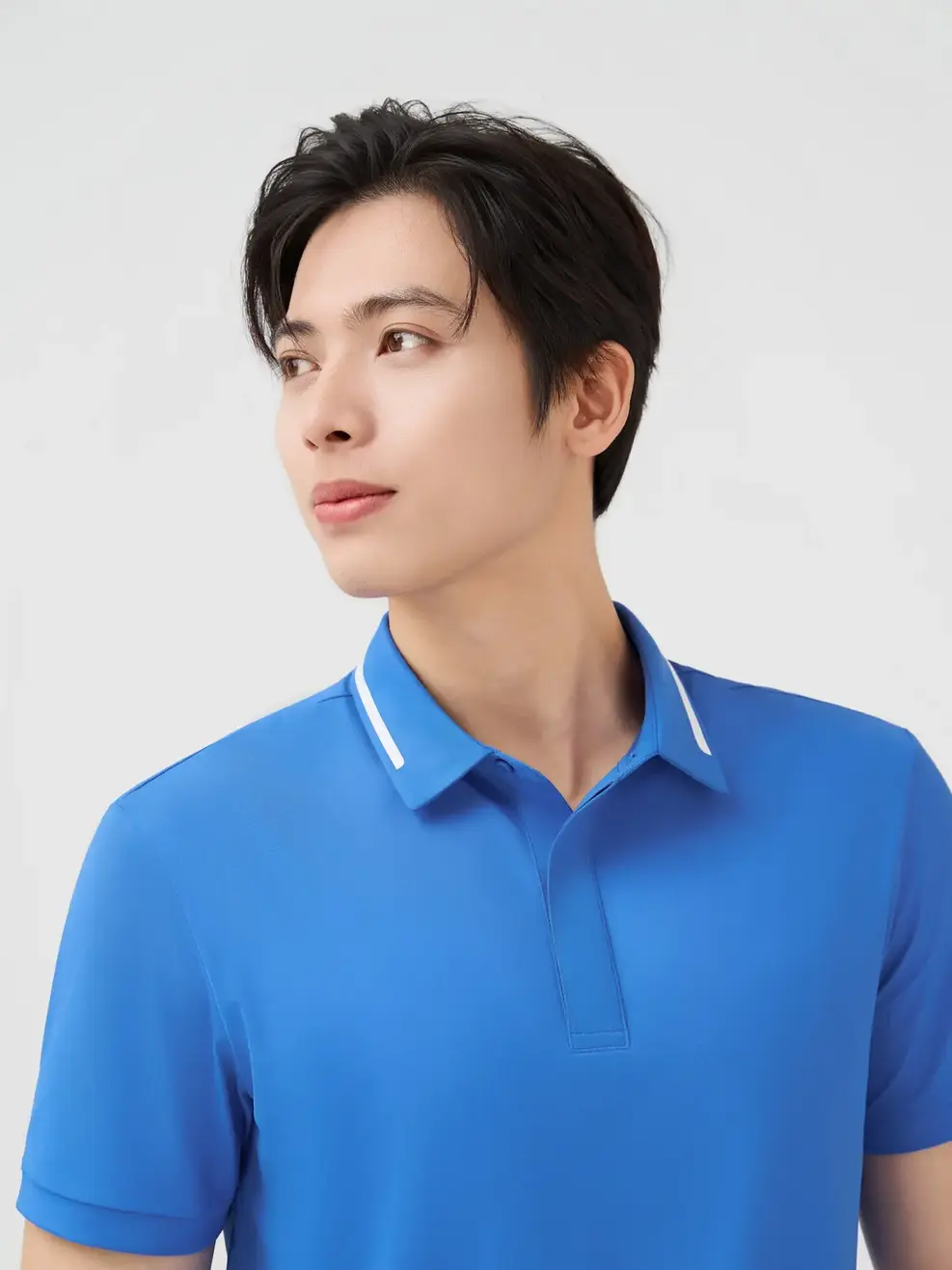 Áo Polo Thể Thao Chạm Mát - Xanh Da Trời 208 - M