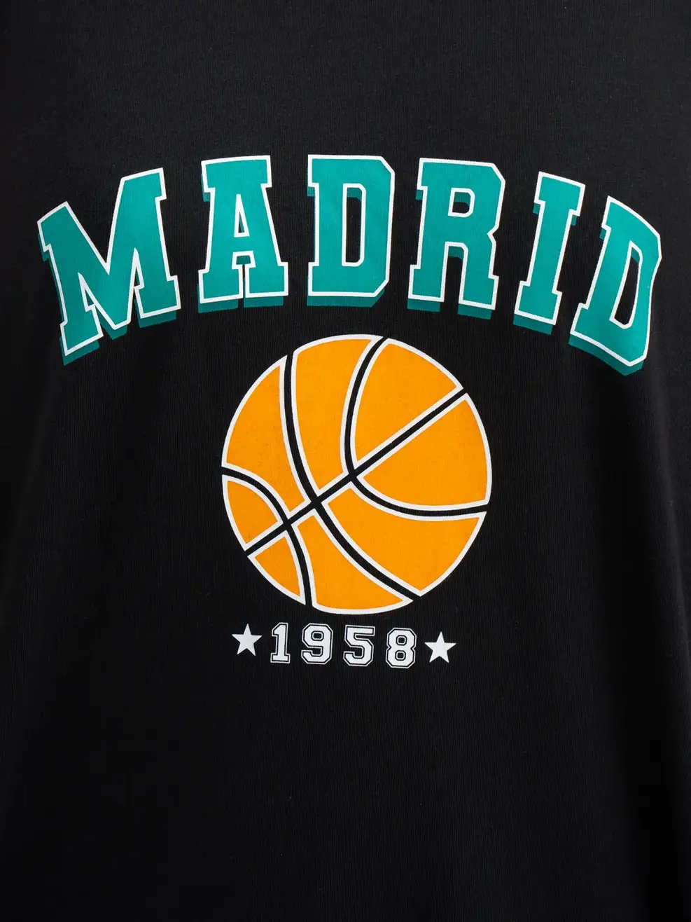 Váy Thun Nữ Dáng Rộng Phố Tay Madrid - ĐEN XANH LÁ - S