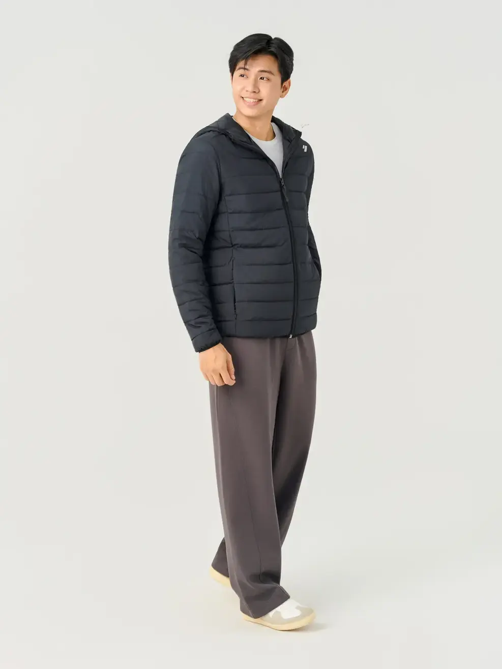 Áo Phao nam quốc dân - ĐEN 002 - M
