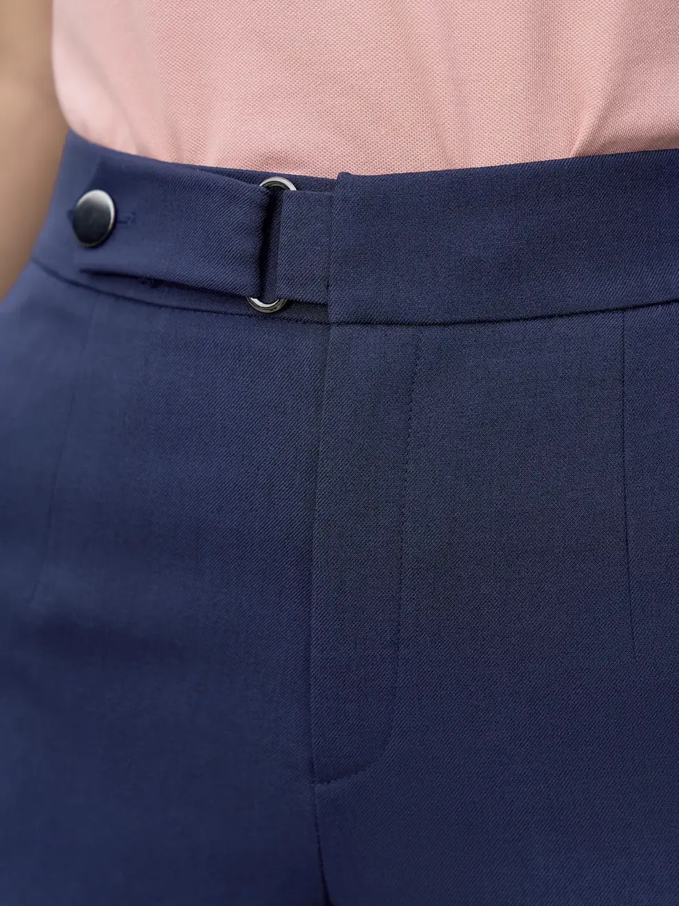 Quần âu nữ côn đai cạp - Tím than - M