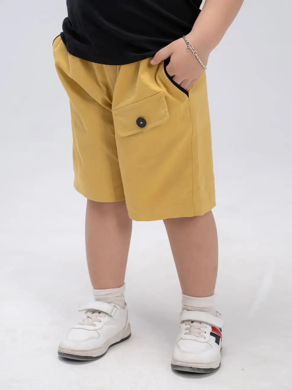 Sooc kid nam nắp túi chéo - Vàng - 4