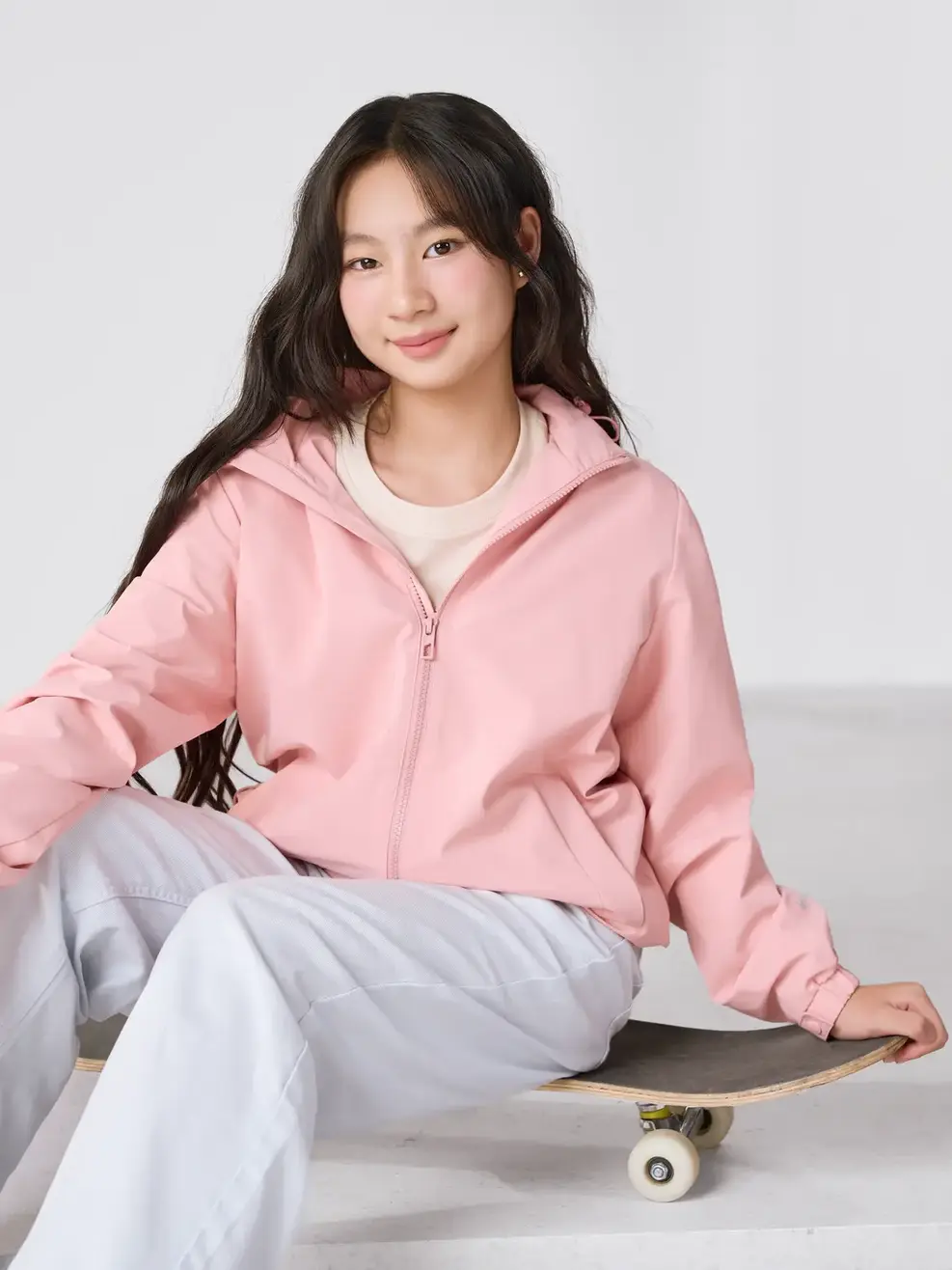 Áo Khoác Gió Nữ Gia Đinh 3C Promax -  Hồng 137 - S