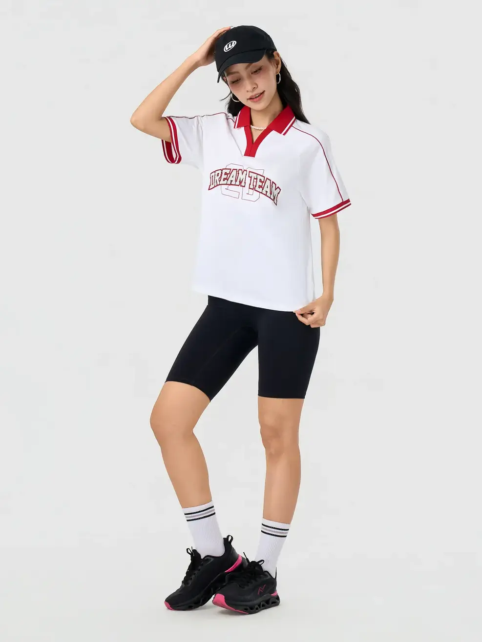 Áo Polo Dream Team - Trắng 001 - S