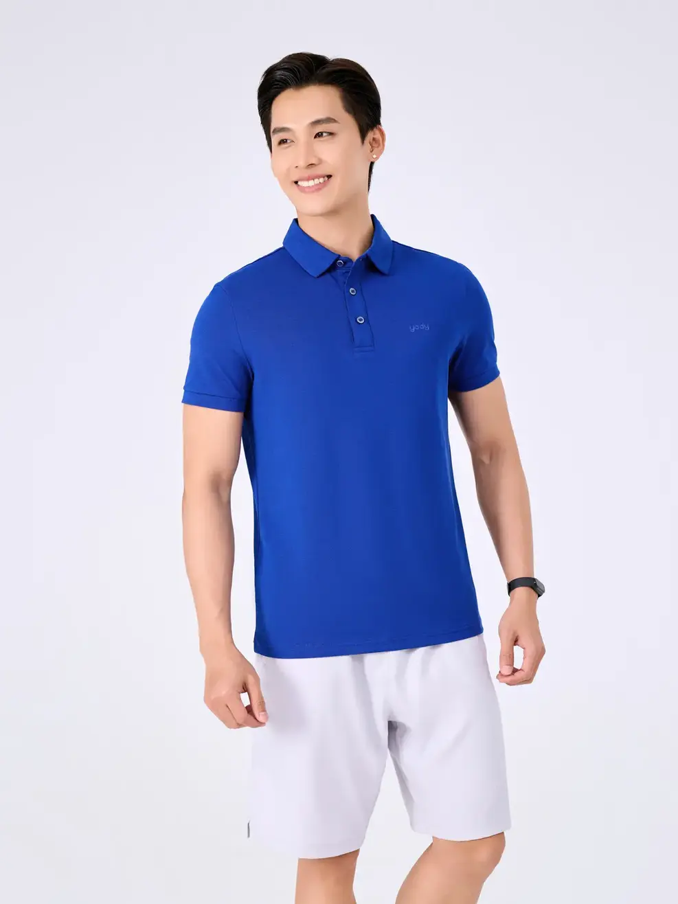 Polo Nam Gia Đình - Xanh coban - M