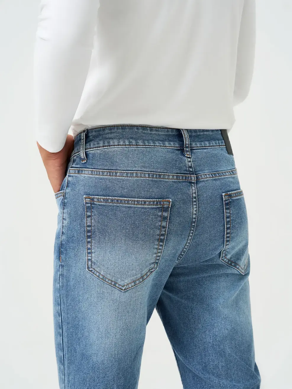 Quần Jeans Nam Slim Fit Quốc Dân - Màu chàm 002 - 28