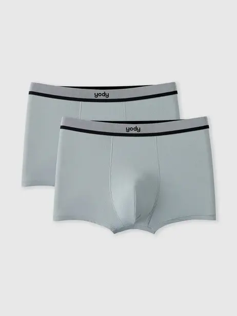 Combo 2 Quần Lót Nam Boxer Phối Cạp