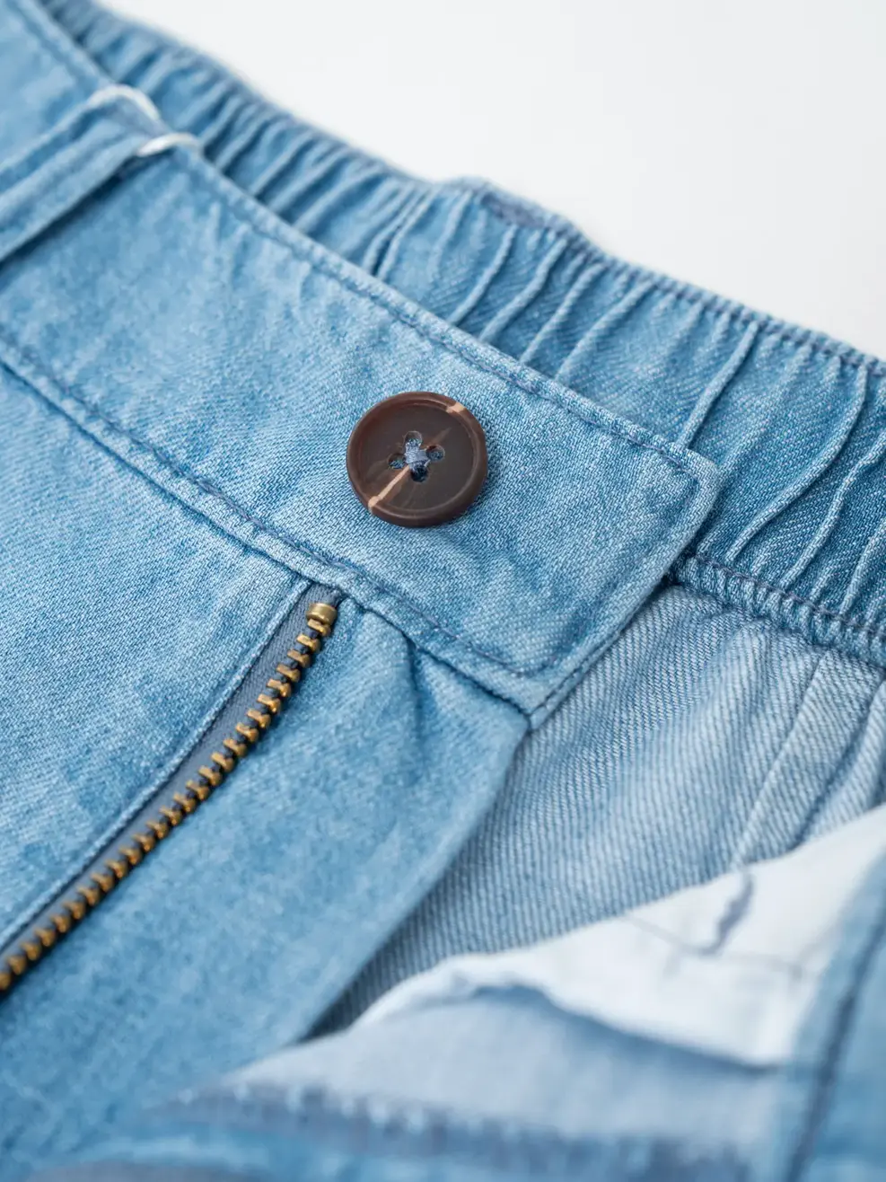 Quần Jean Nữ Giấy Tencel Baggy - Xanh nhạt - 25