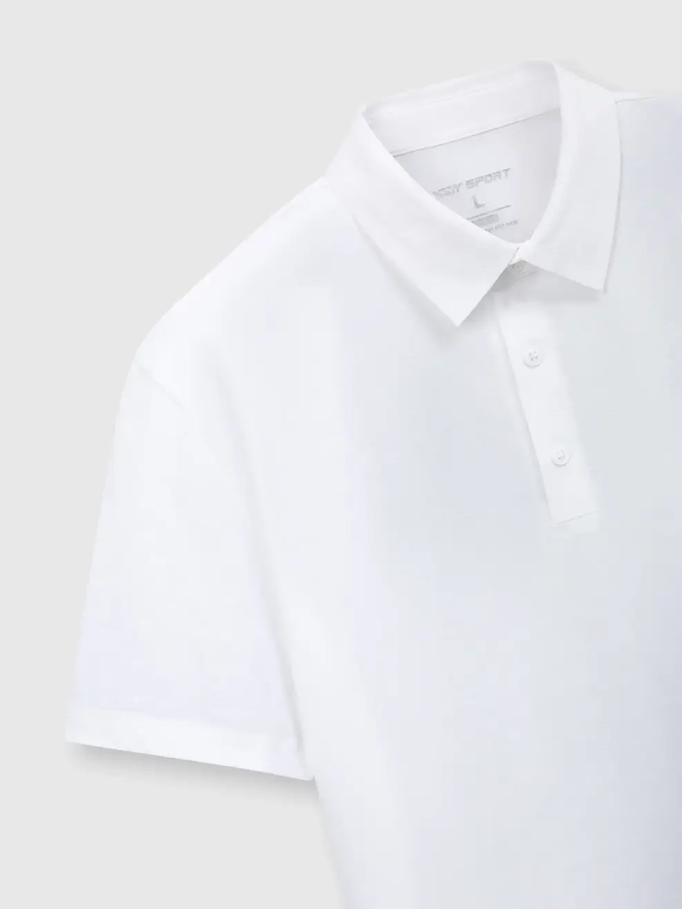 Áo Polo Thể Thao Nam Họa Tiết In Tay - White 004 - M