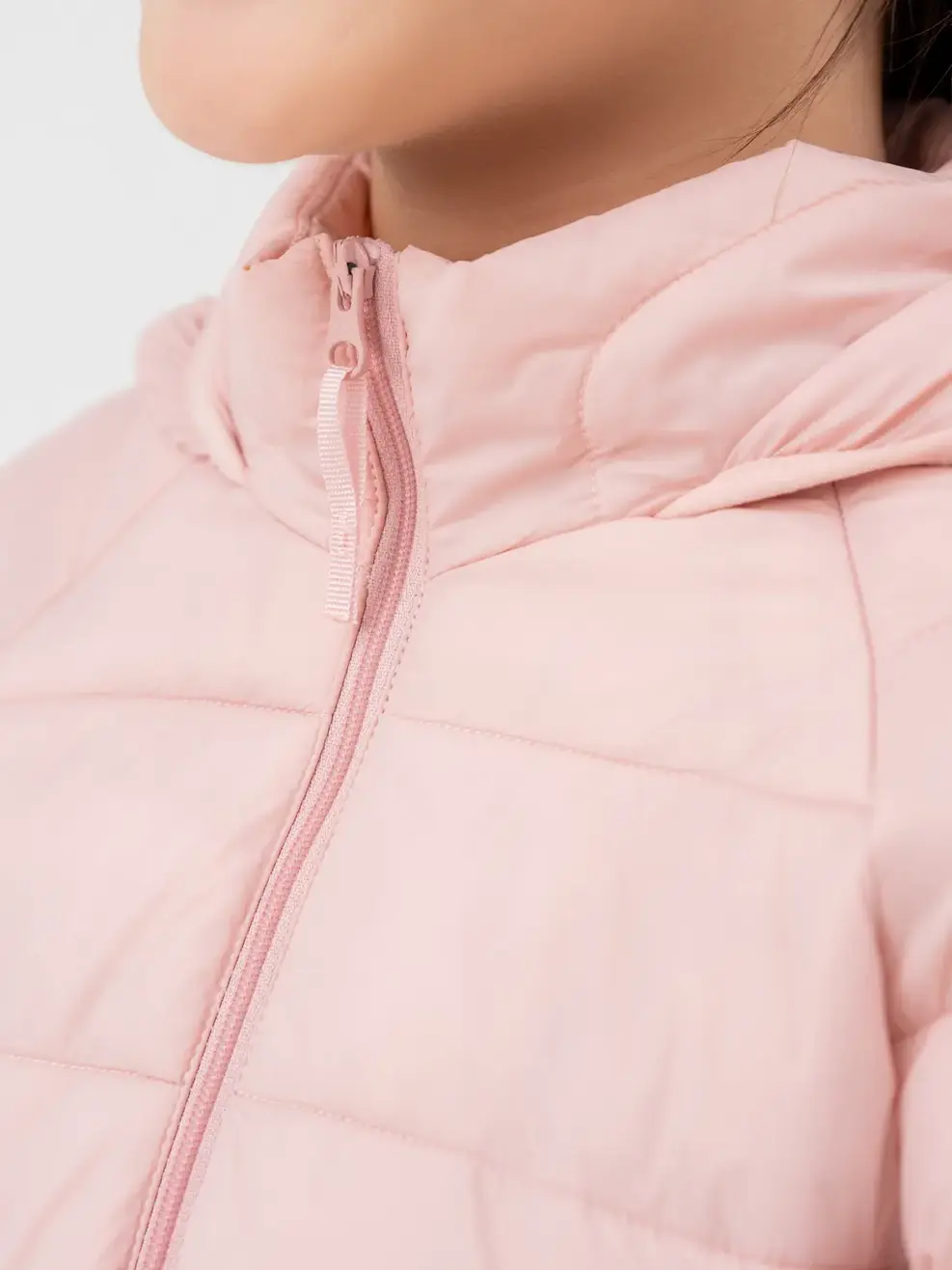 Áo Phao Trẻ Em 3S Siêu Nhẹ Tay Raglan  - Hồng cam - 2