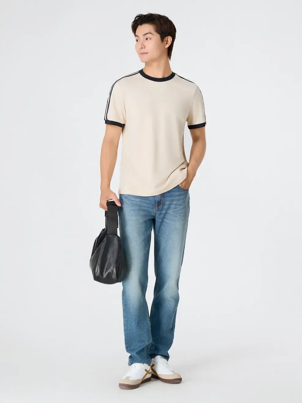 Áo Phông Can Phối Vai - Be 006 - M