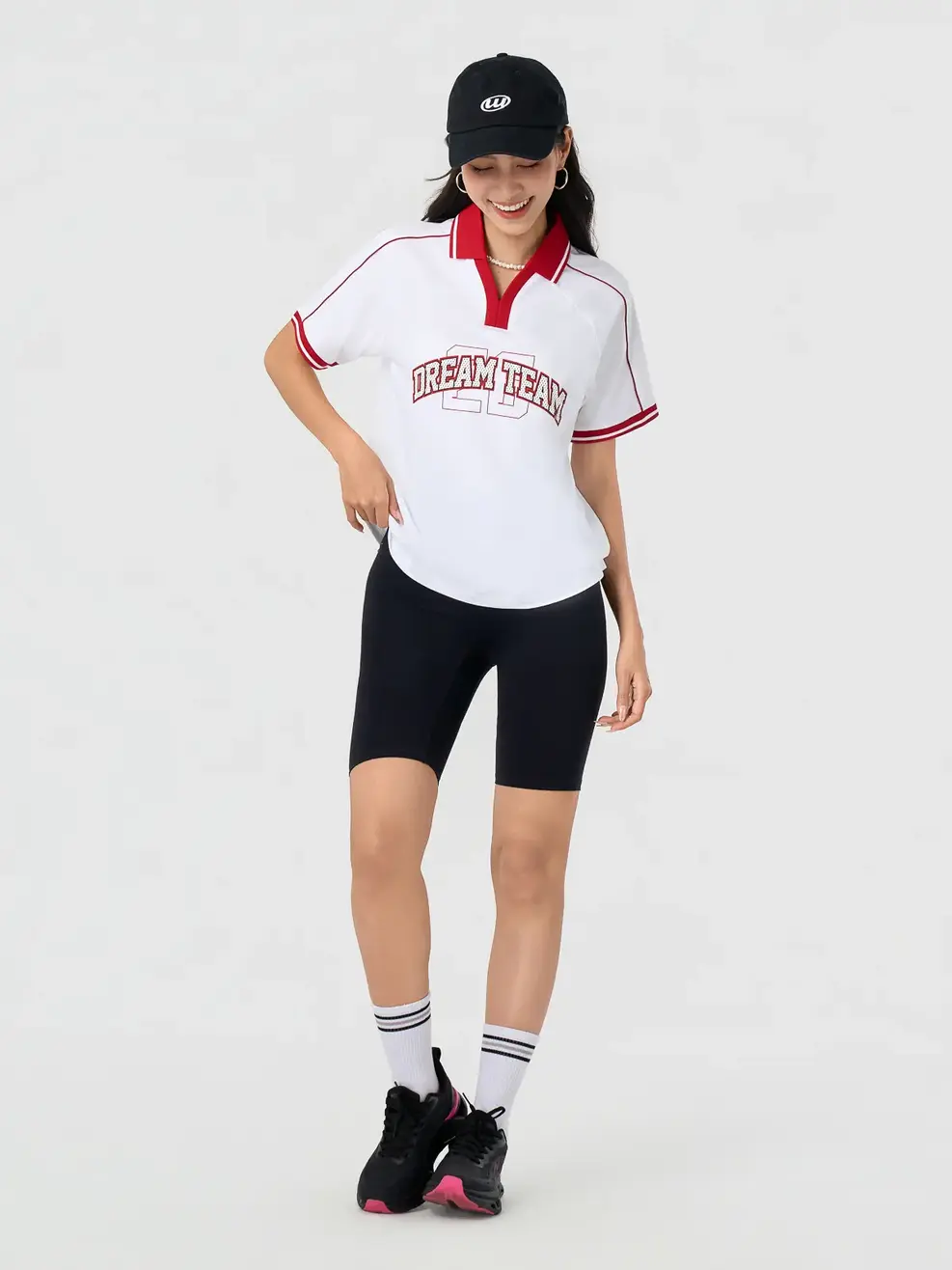 Áo Polo Dream Team - Trắng 001 - S