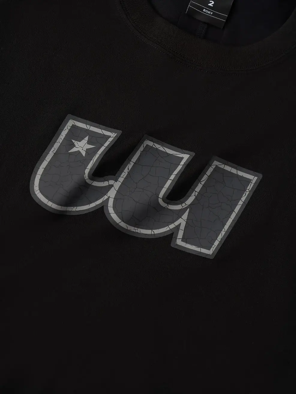 Áo Phông Big Logo Yoguu - ĐEN 002 - 0