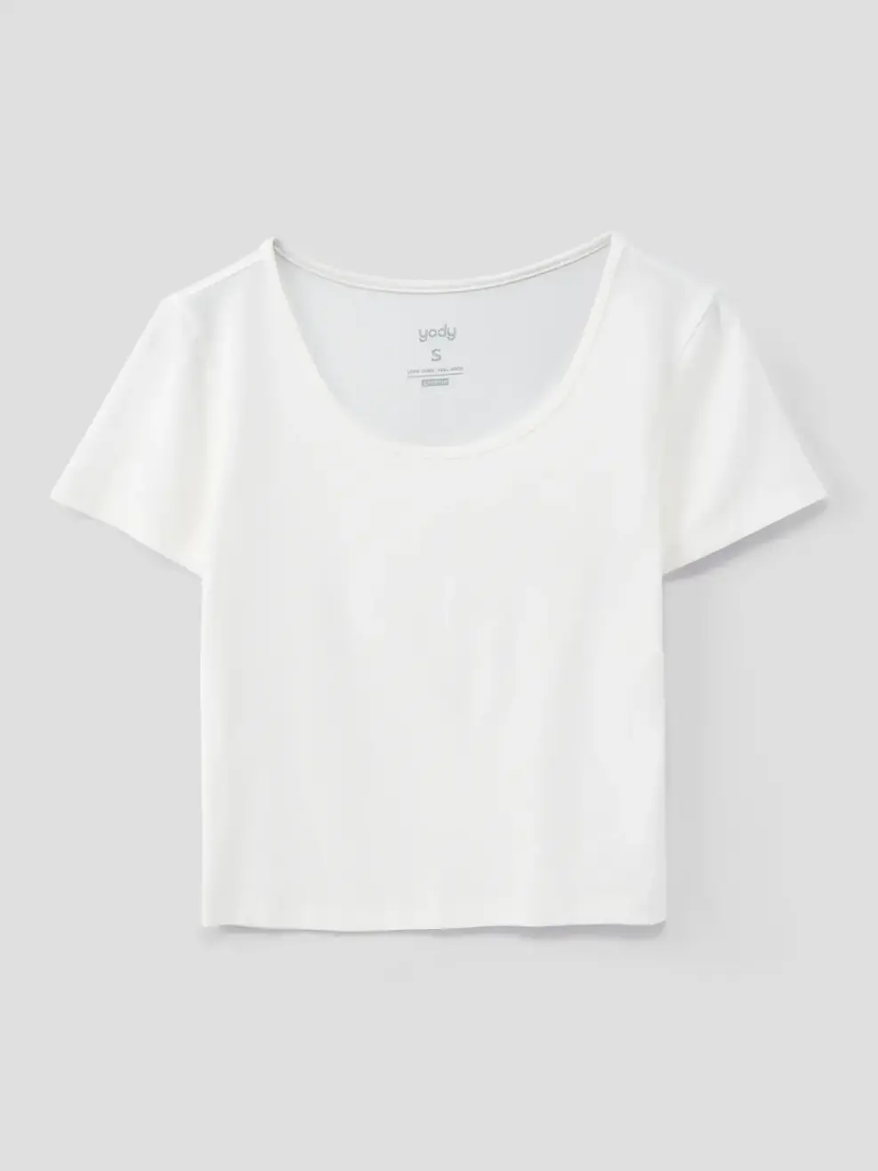 T-shirt Nữ  Cổ Rộng Crotop - Trắng - S