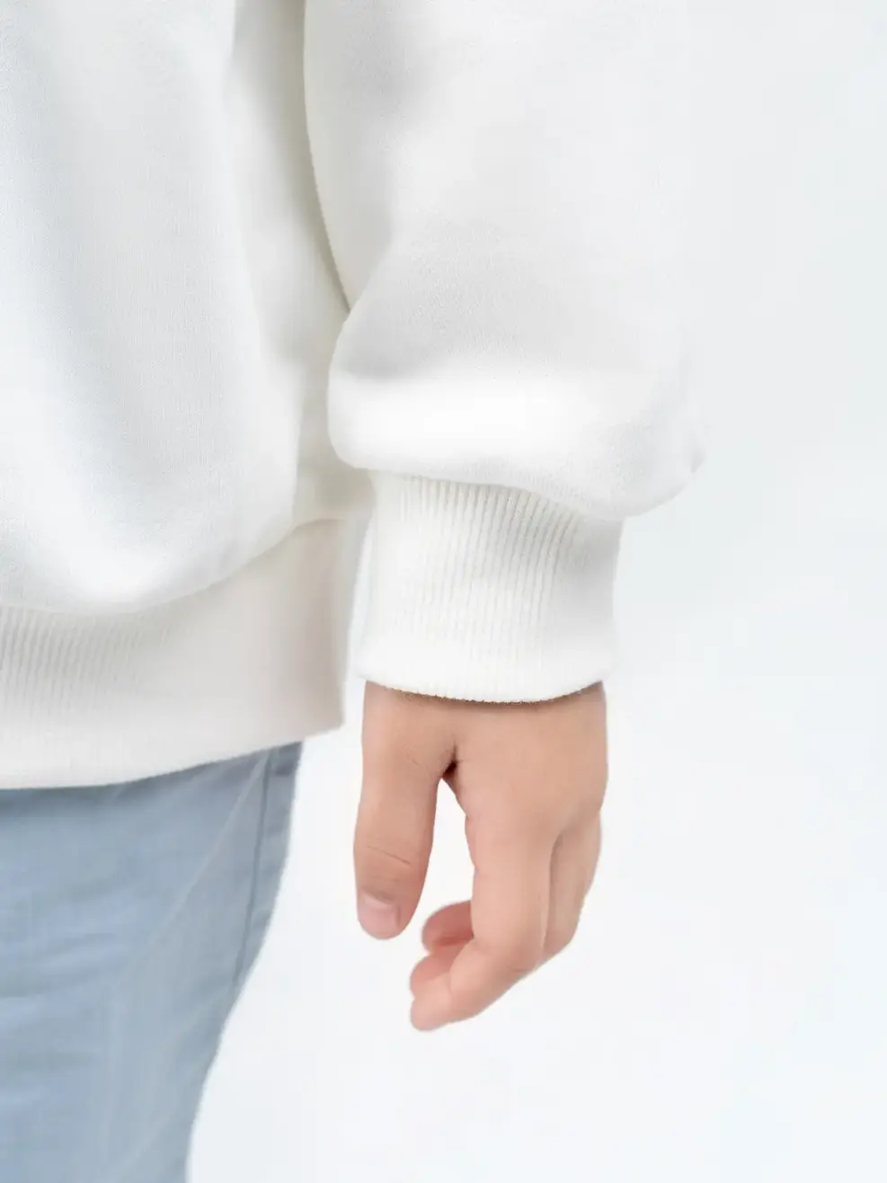 Áo gia đình thêu thỏ - Trắng - 2