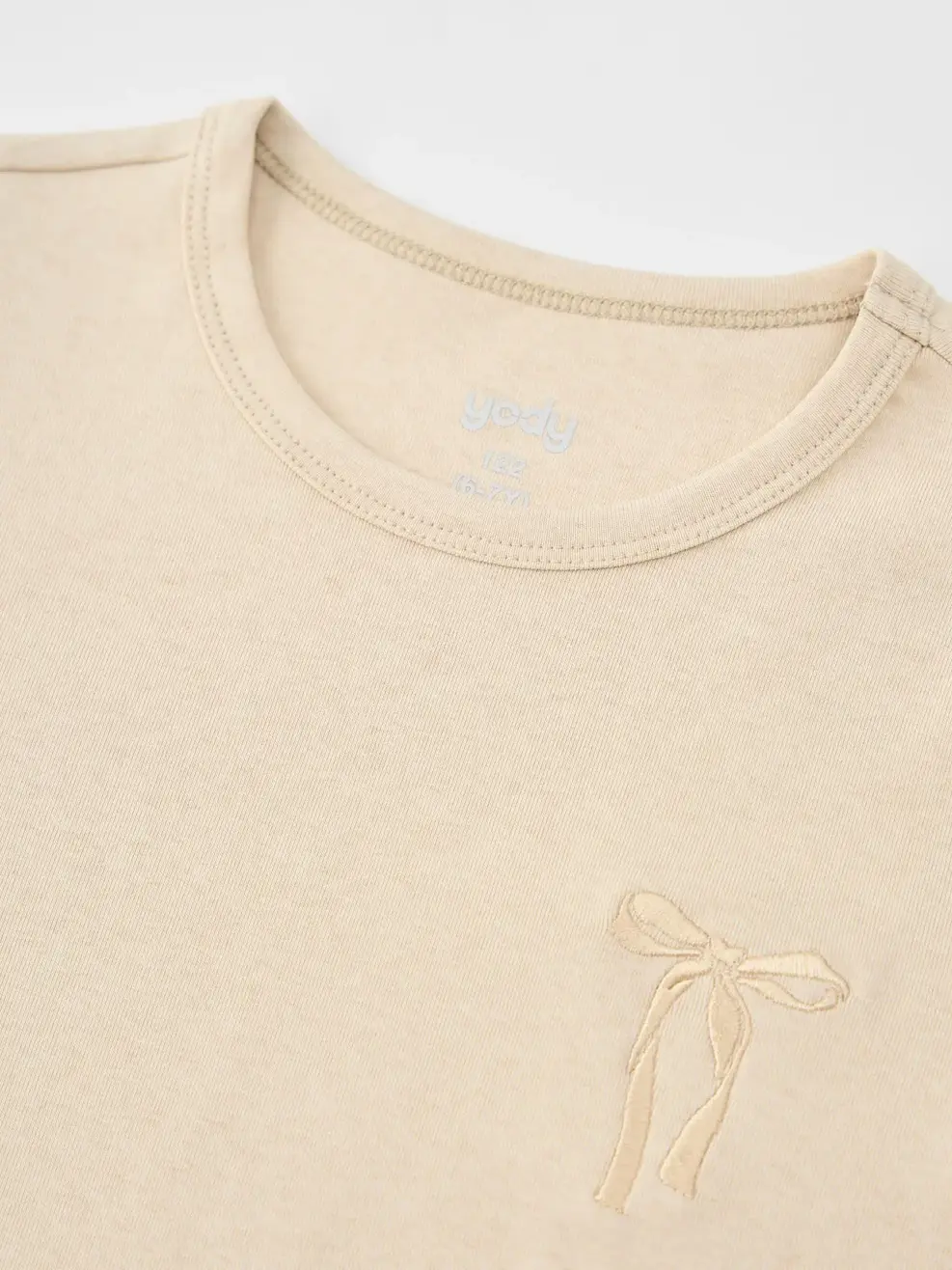 Bộ Bé Gái Thêu Nơ - BEE MELANGE - 110