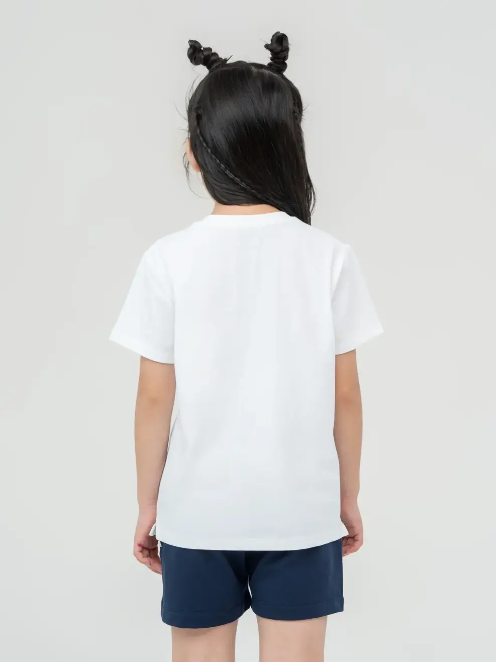 T-shirt Kid In Chú Voi Cotton Usa - Trắng 1 - 2