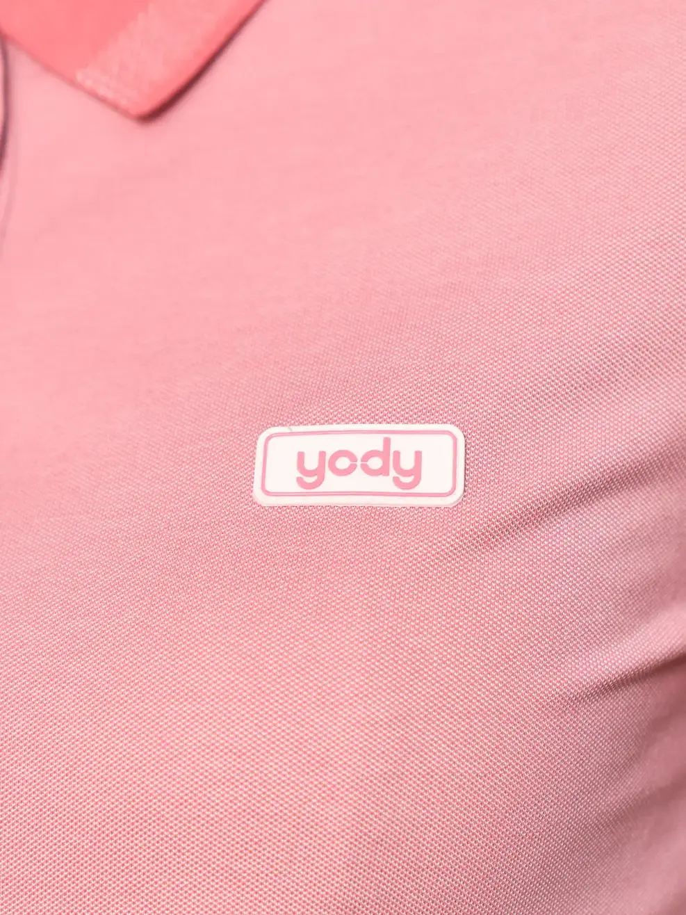 Áo polo nữ mắt chim phối bo thailand - Hồng - 2XL