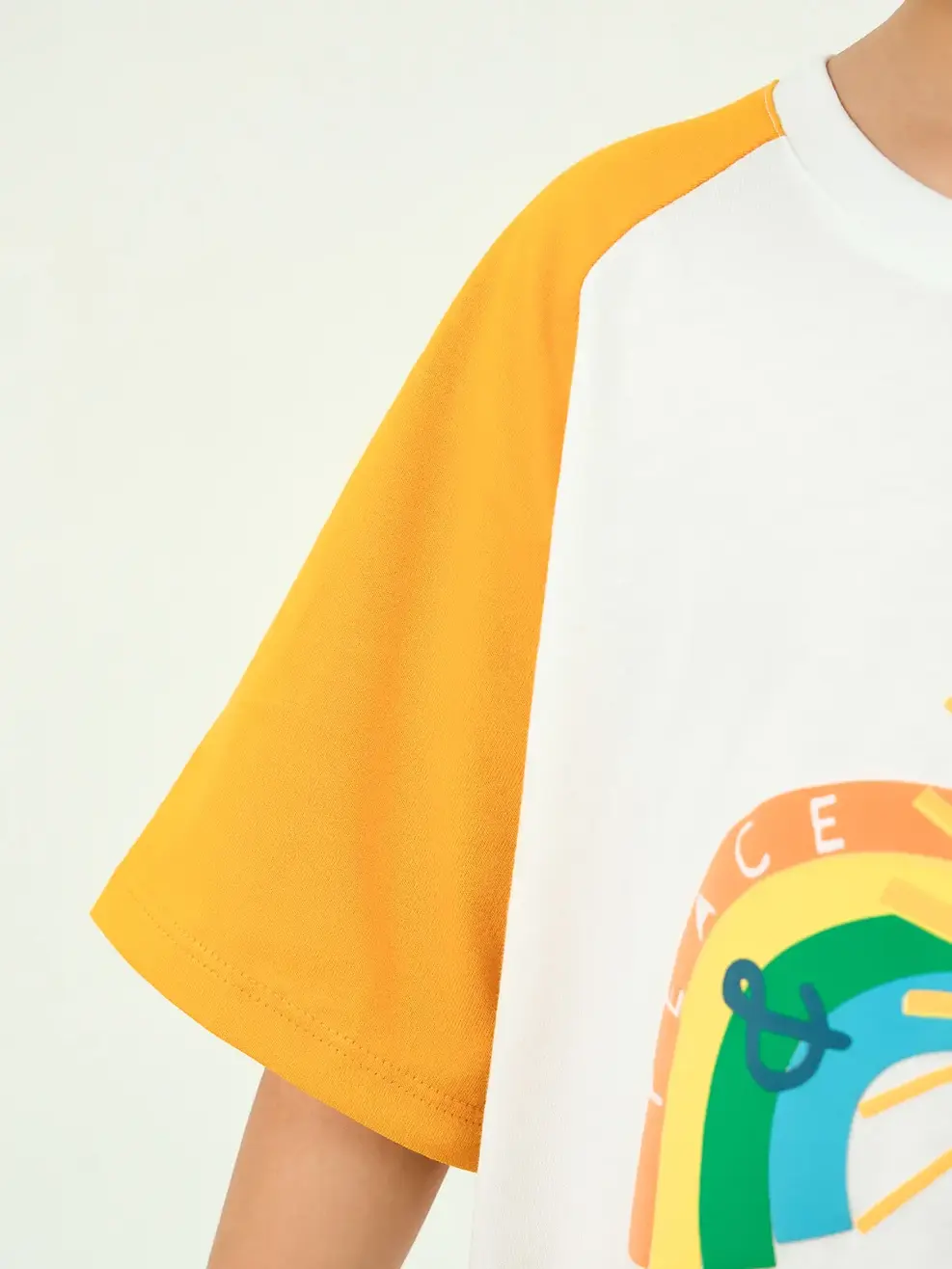 Bộ kid cầu vồng love yody - Vàng Chanh - 2