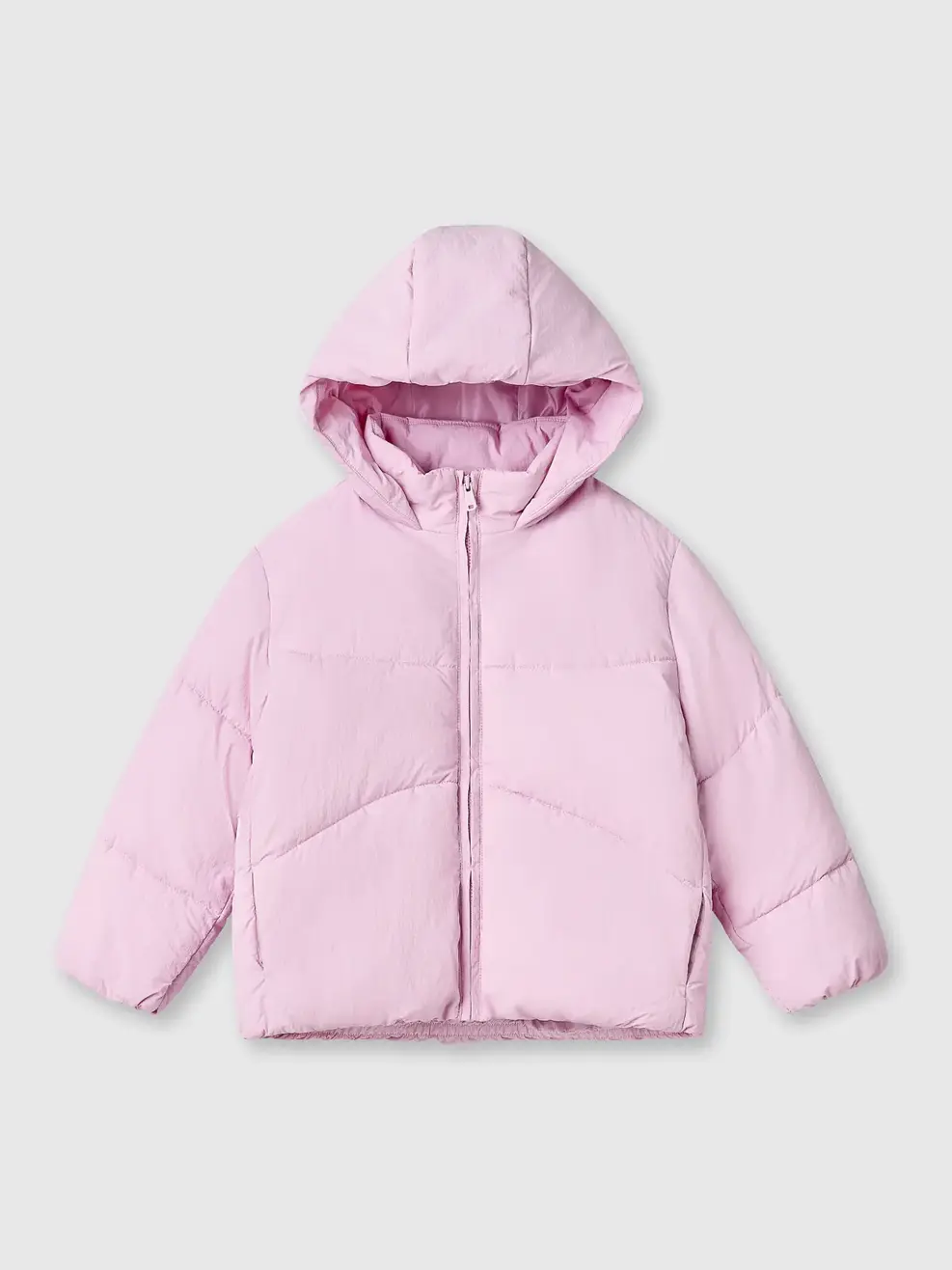 Áo Phao Kid Chần Bông Mũ Liền -  Hồng 174 - 110